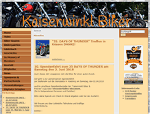 Tablet Screenshot of harley-kaiserwinkl.com